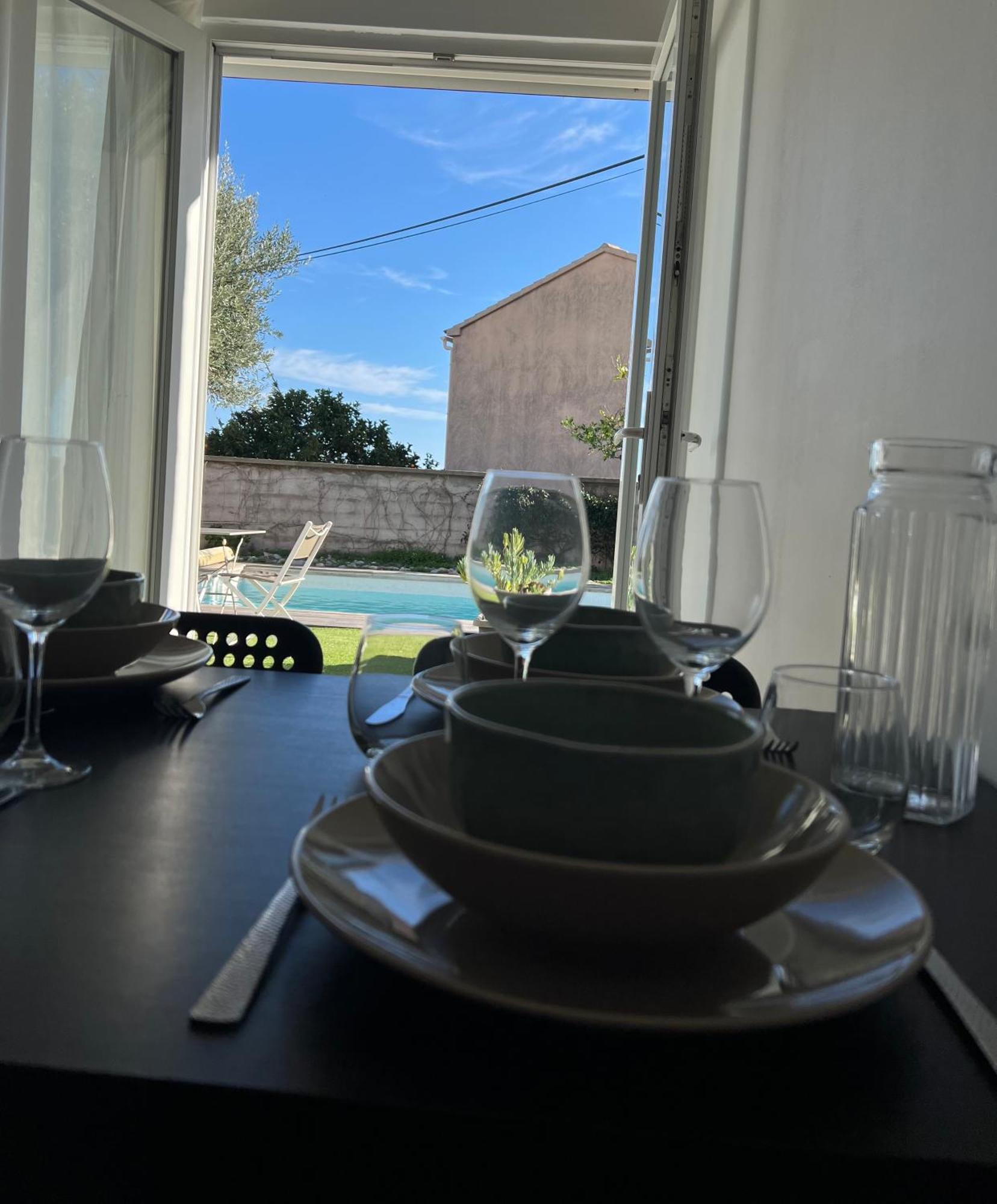 Appartement L'Arancetu Vue Mer Avec Piscine ビグーリア エクステリア 写真